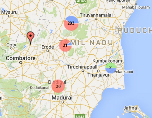 Fluoride Affected Areas