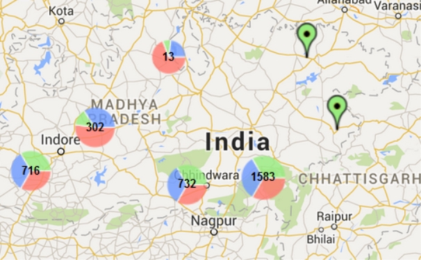 Fluoride Affected Areas